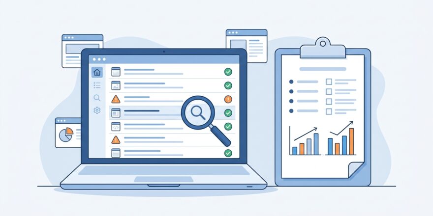 what is a content audit - website content review proce