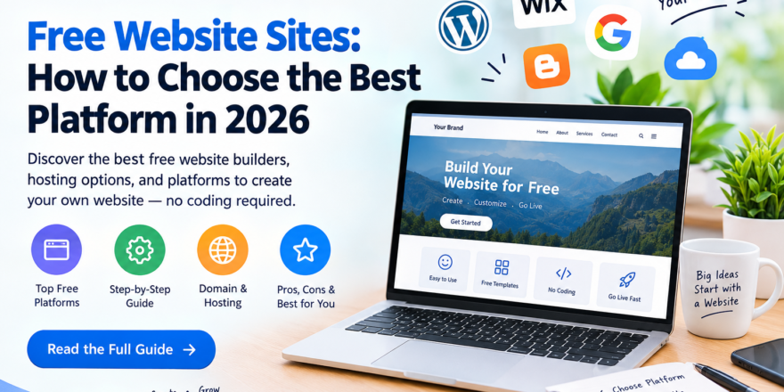 Free Website Sites: Choose the Best Platform (2026 Guide)