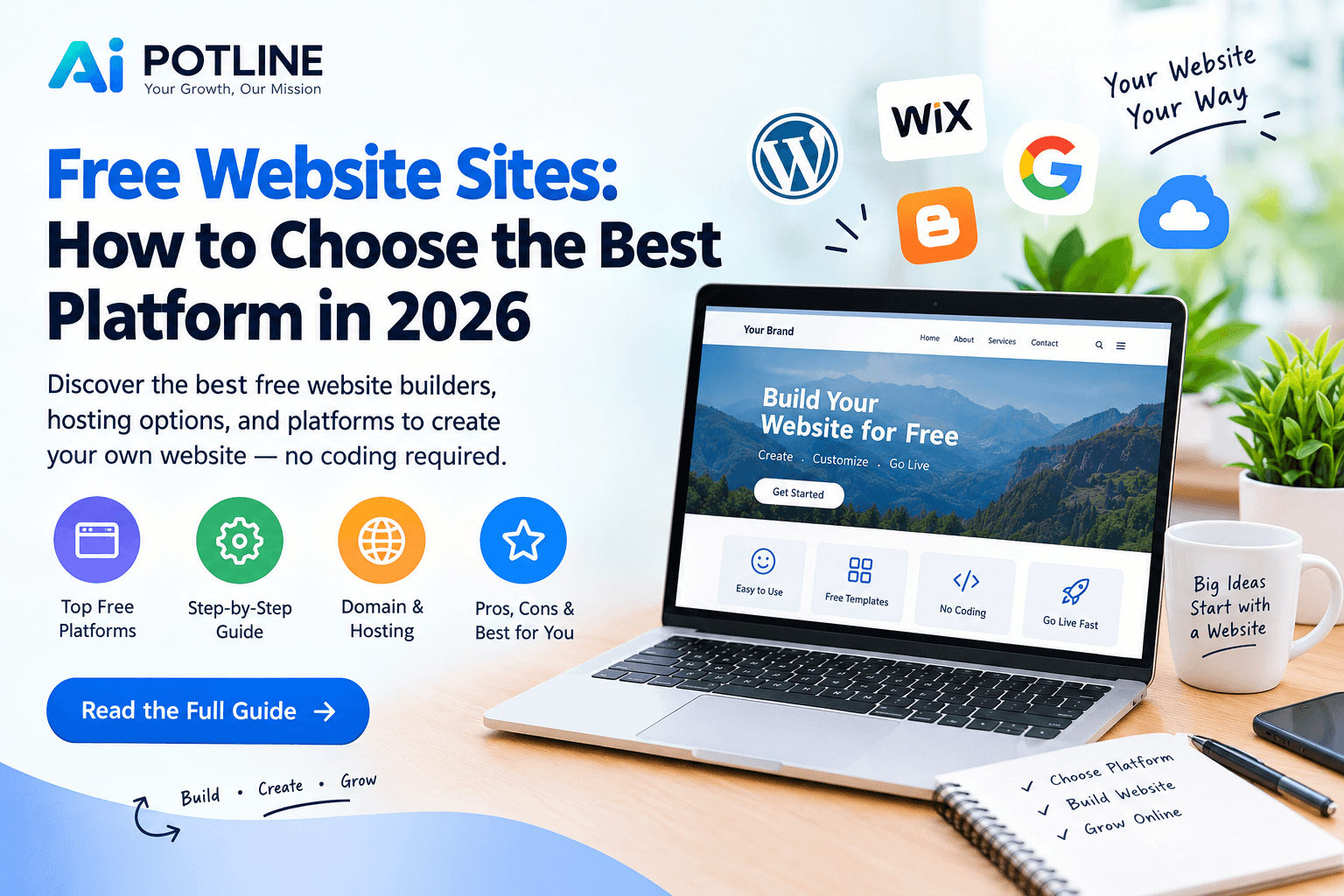 Free Website Sites: How to Choose the Best Platform in 2026